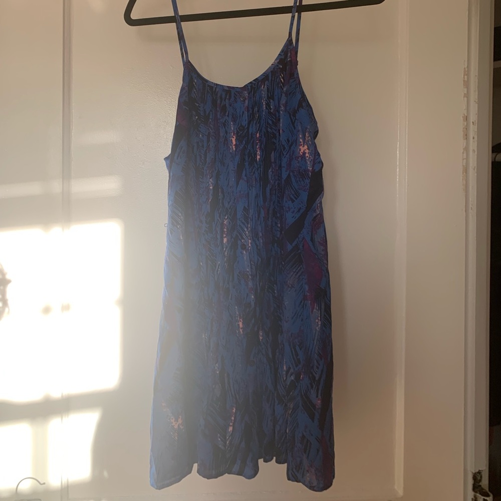 Speckled tank dress.